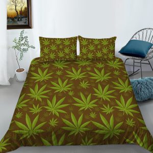 Digital Printed 3Pcs Queen Size Duvet Cover - (M021)