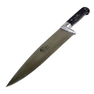 The Bone Edge 12.5" Chef Choice Cooking Kitchen Knife Wood Handle Stainless Steel - (13445)