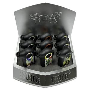 Leaf Design 45 Degree Mini Table Torch - 3.5" (61757-1)