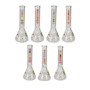 Exclusive License Glass Bong - Clear (C1559)