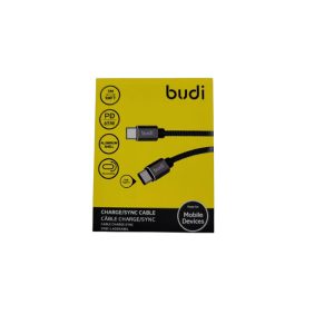 Budi 10 Ft Type C to Type C Cable - Black (6971536924280)
