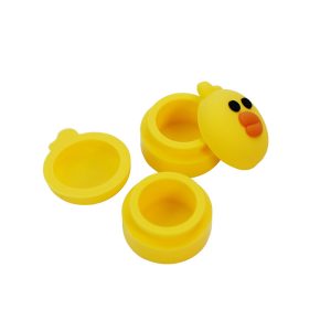 5 ML Angry Bird Silicone Jar - Yellow (C060)