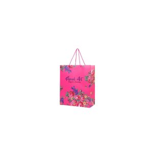 Floral Design Gift Bag - Pink (Floral 1018)