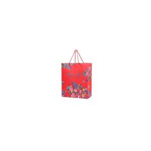 Floral Design Gift Bag - Red (Floral 1018)