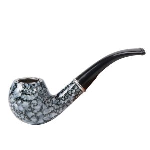 6" Classic Delicate Texture Resin Tobacco Pipe - (RT-34)