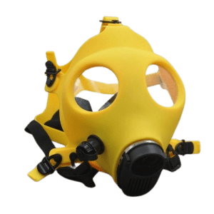 Silicone Skull Shape Mask Bong - Black (MASK001-D)