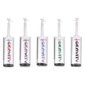 Gravity Glass Bong with Bowl - Assorted  (Gravity Bong)