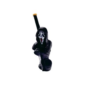 5.3" Stem Resin Tobacco Pipe - Black (SM-022)