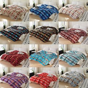 Solstice Design Heavy Polar Fleece Throw Blanket - Assorted (0582)