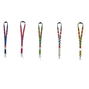 Kokum Floral Lanyard with Buckle - (Floral 1010)