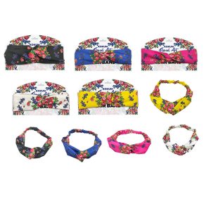 Floral Design Hair Band - (Floral 1015)