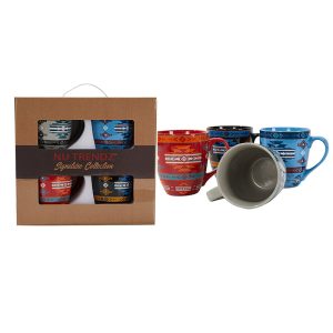 Native Butterfly Gift Set - Ceramic Mug - (1349)
