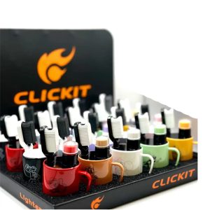 CLICKIT Torch Mug Shaped Unique Design - (GH-10821)