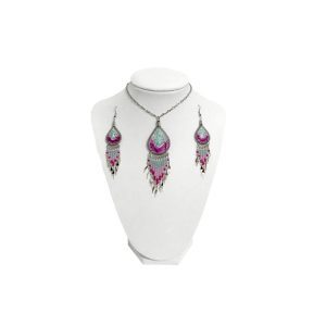 Small Tear Thread Bead Necklace Set (SMALL THREAD SET)