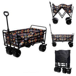 Wagon -Solstice Design Printed - Black (0628-SOL-BLK)
