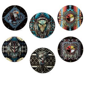 Glass Wall Clock - The Artist Collection  (2804)