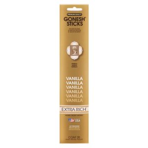 Gonesh Incense Spiritual Sky Oil Incense Sticks - Vanilla