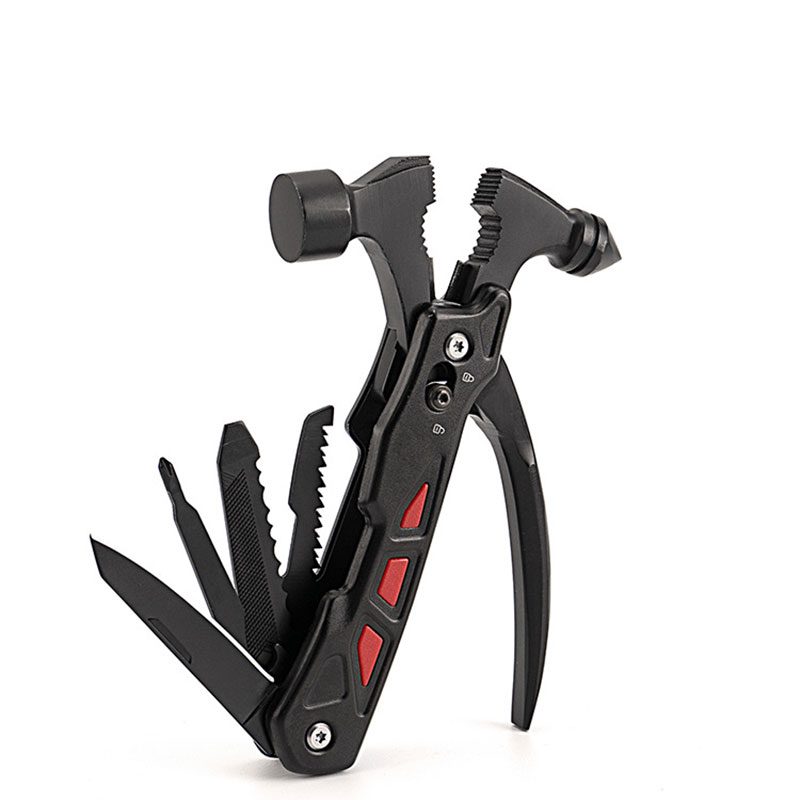 Multi Functional Portable Emergency Hammer Tool Stainless Steel Aluminum (KA-69)