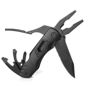 Multi Functional  Portable Pliers Tool Stainless Steel Aluminum (PL-91C)