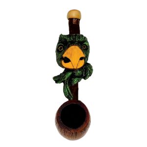 HAND CRAFTED SMALL PIPE BABY PARROT