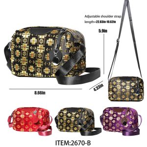 Jacquard Woven Purse, Oregon Trails New Addition 24 (2670-B)