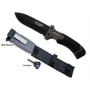 HUNTING KNIFE 11"DAGGER BLACK (6168)