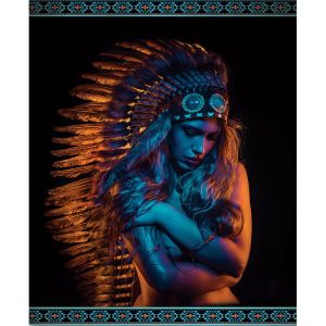 Beauty Within #7641, Queen Size Signature Blanket