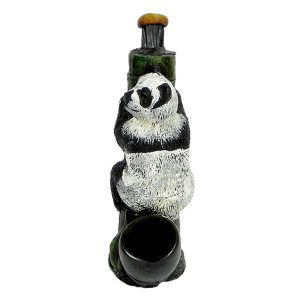 HAND CRAFTED MEDIUM PIPE- PANDA BAMBOO