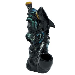 HAND CRAFTED MEDIUM PIPE- SHARK