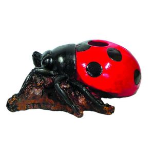 HAND CRAFTED MEDIUM PIPE- LADYBUG