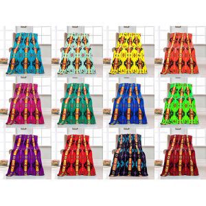 Polar Fleece Throw Blanket - (0134)