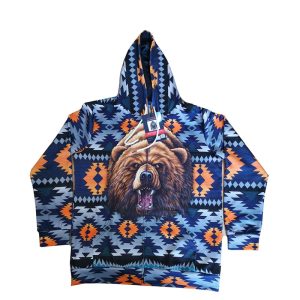 Bear, Warm-up Jacket, zip up, with Hood, (TAC)