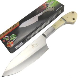 The Bone Edge 11" Chef Choice Kitchen Knife Bone Handle Stainless Steel Full Tang (13311)
