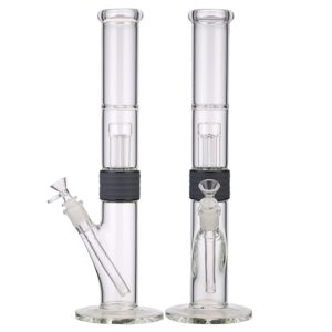 17" 5mm DIY Glass Beaker Bong Set - Clear - (BT2528)