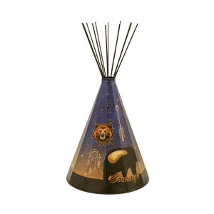 Modern Bear Parchment Desk Teepee Lamp - Large (LP-10035)