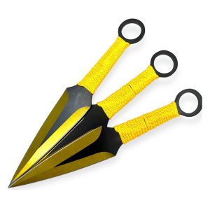 3 PC Throwing knives Gold (PP-869-3-GD)