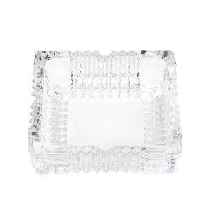 Glass Ash Tray Square- SMKJ-076