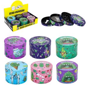 Grinder 4 Parts Monster / Alien Zinc Alloy -SMKZ-011