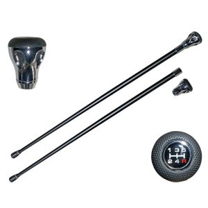36.5″ Shift Knob Style Walking Cane – Sport – Black - T28102BK