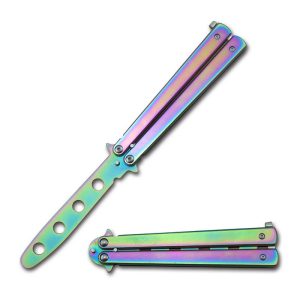 8.5" Trainer 3Cr13 Stainless Steel Titanium Coated - T205601C-2