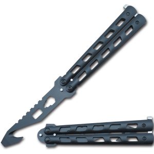 8.5" Tool 3Cr13 S. Steel Matte Black Vented Handle - T205604BK-3