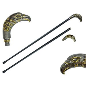 37" Zinc Alloy Eagle Cane - T28127
