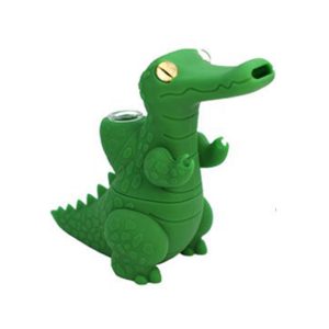 5" Silicone Bong - SMKJ-126- Green