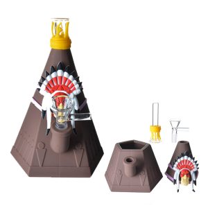 6" Silicone Bong - SMKJ-001-B