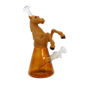10" Silicon Bong - SMKZ-037-Brown