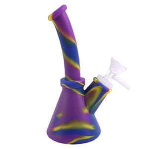 7" Silicone Bong - SMKJ-142-C