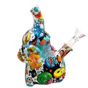 6" Silicone Bong - SMKJ-113-C