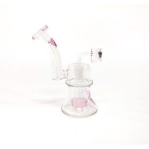 6.9" Xtreme Glass Bong W logo - Pink (C2678 Pink)