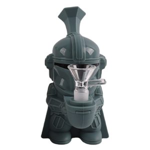 6" Silicone Bong - SMKJ-139-A (Dark Grey)