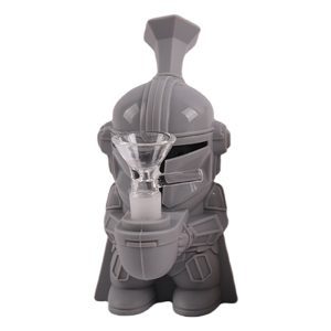 6" Silicone Bong - SMKJ-139-C (Grey)